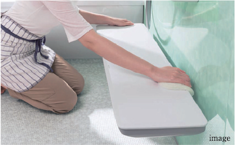 お掃除ラクラクカウンター