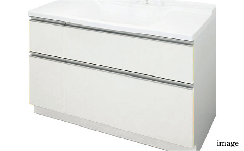 洗面下台 収納タイプ（2段スライドタイプ）